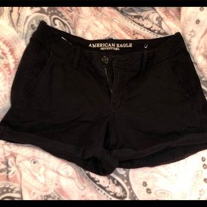American Eagle black shorts